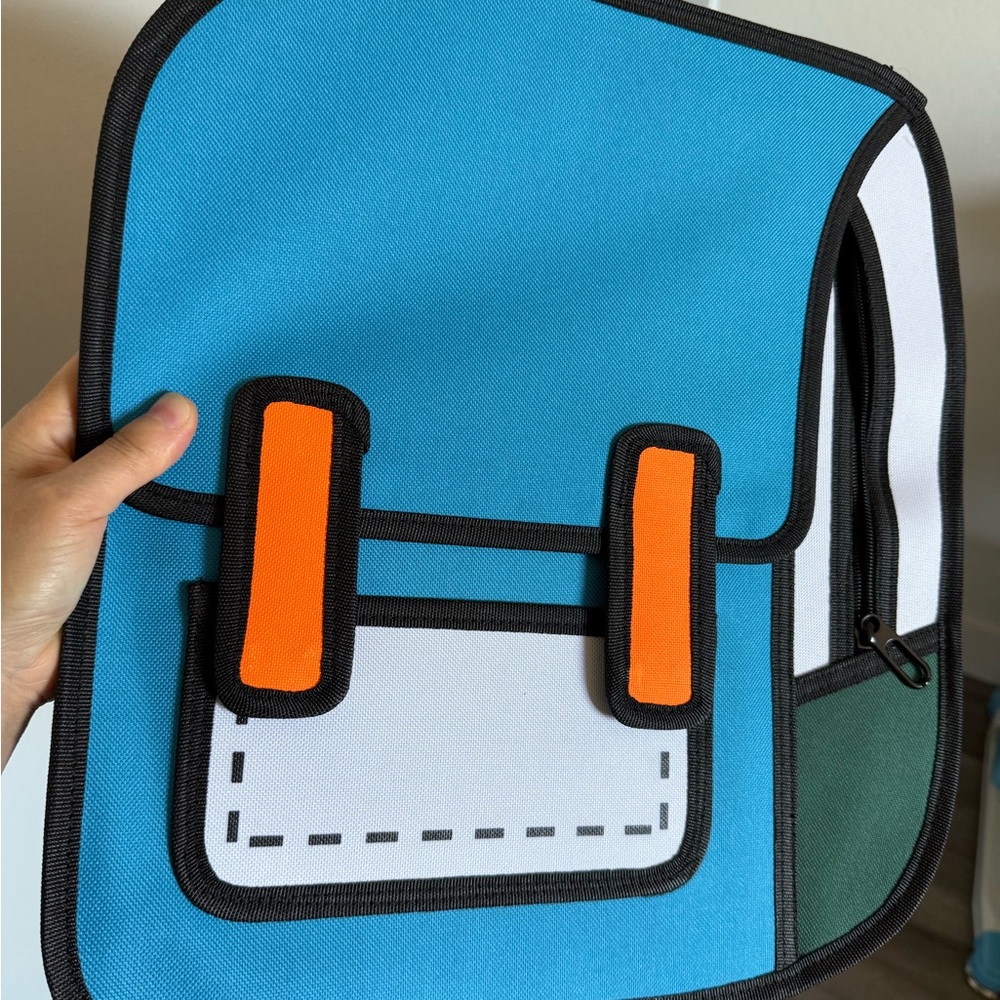 NEW Kawaii Backpack Cute Cartoon 2D Drawing from Comic Paper Anime